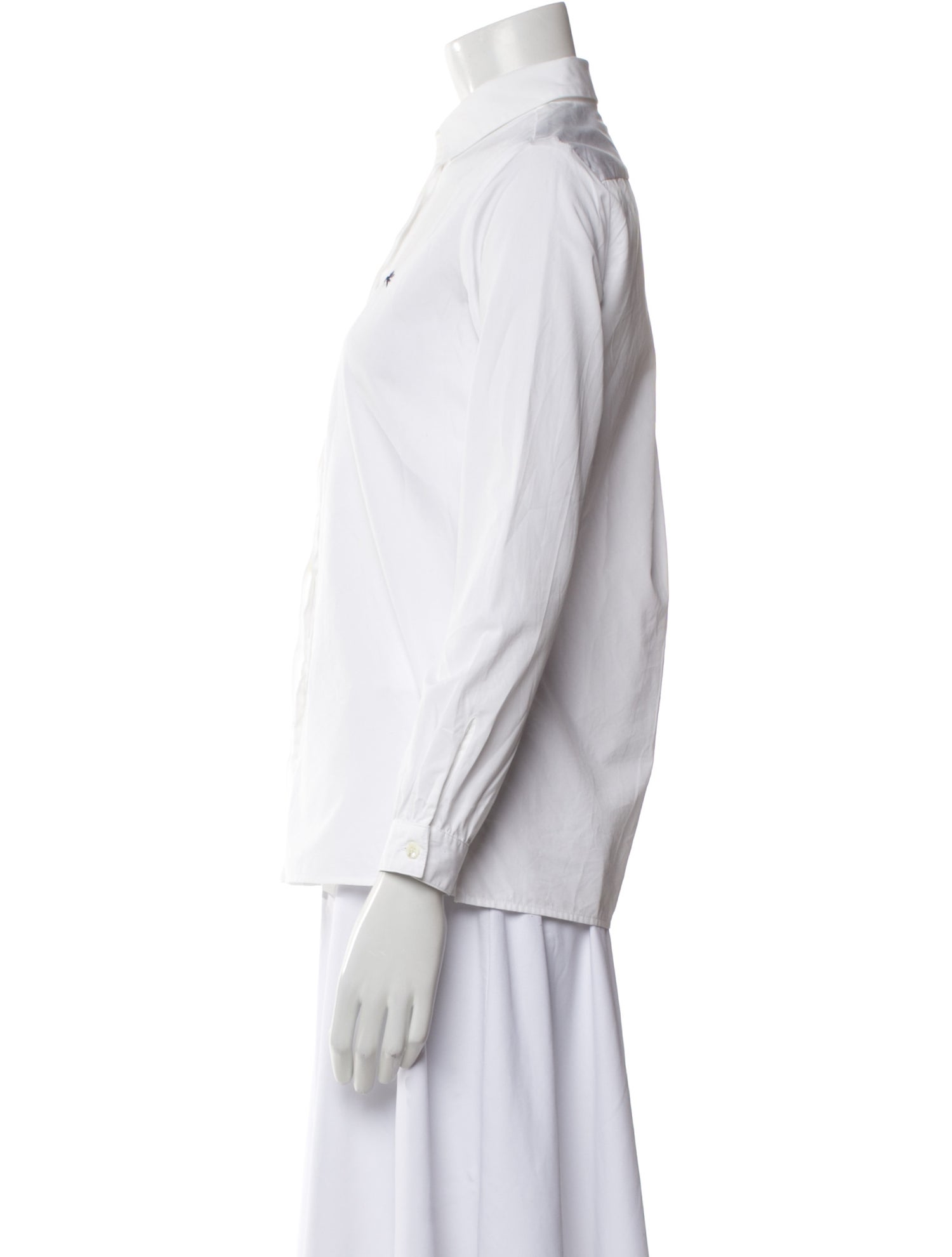 Etro Three-Quarter Sleeve Button-Up Top